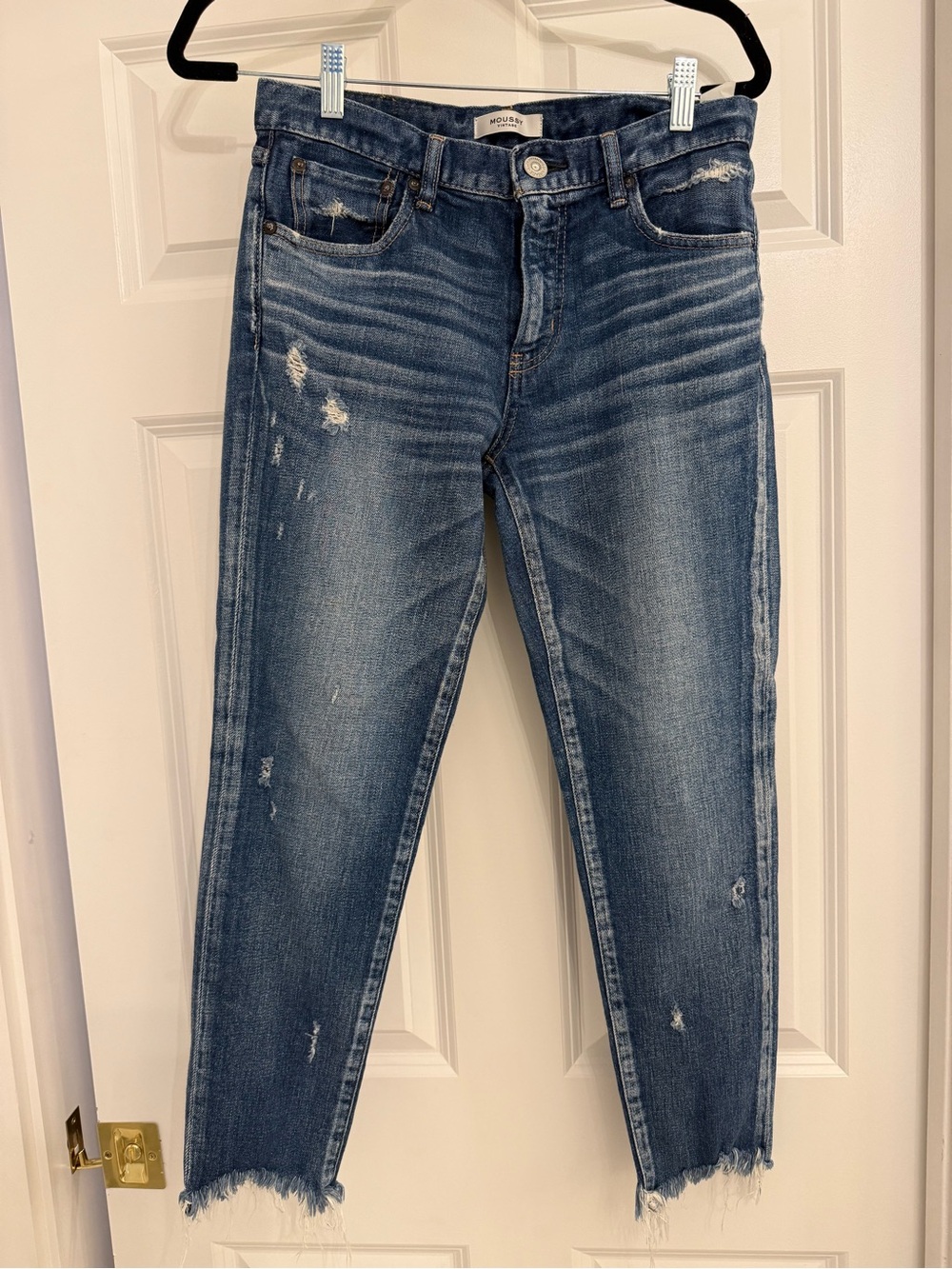MOUSSY Vintage jeans size 27 distressed